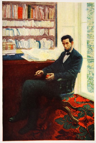 Portrait of Abraham Lincoln by Howard Pyle